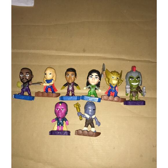 McDonald’s 2020/2022 Marvel Action Figures Lot Xmas Gifts Grab Bag Stocking - Picture 1 of 10